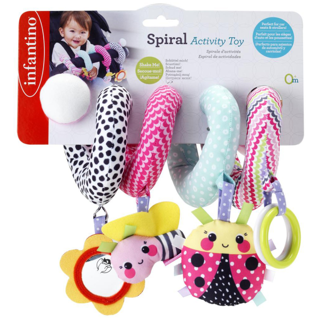 Подвески, мобили - Подвеска Infantino Спираль Веселые насекомые (316196)#2