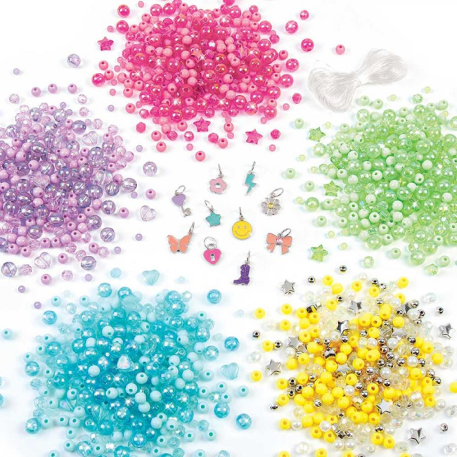 Наборы для творчества - Набор для изготовления шарм-браслетов Make it Real Творческая студия (MR1714)#2