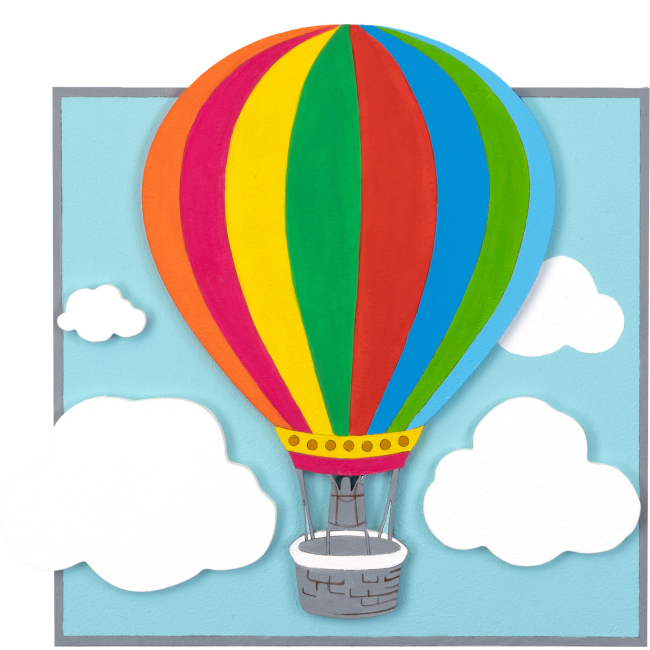 Набори для творчості - 3D картина Rosa Talent Іn the clouds 19 х 20 см (N0003564)#2