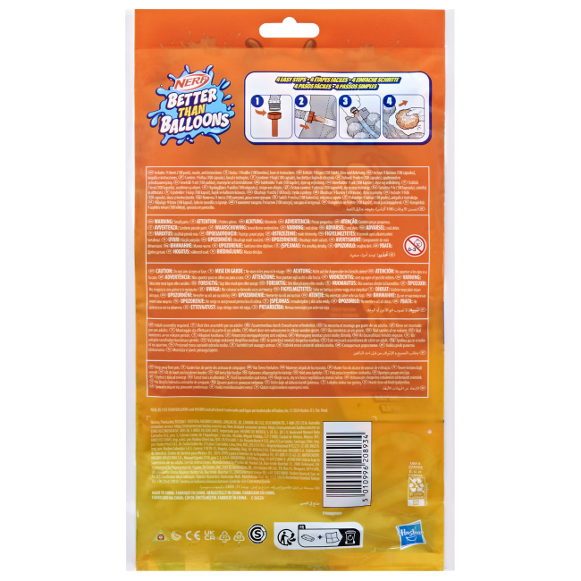 Боеприпасы - Игровой набор Nerf Better than balloons Водяные шары 108 штук (F8742)#2