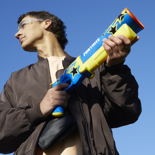 Помповое оружие - Бластер игрушечный Nerf Fortnite Half tone hero (F8947)#7