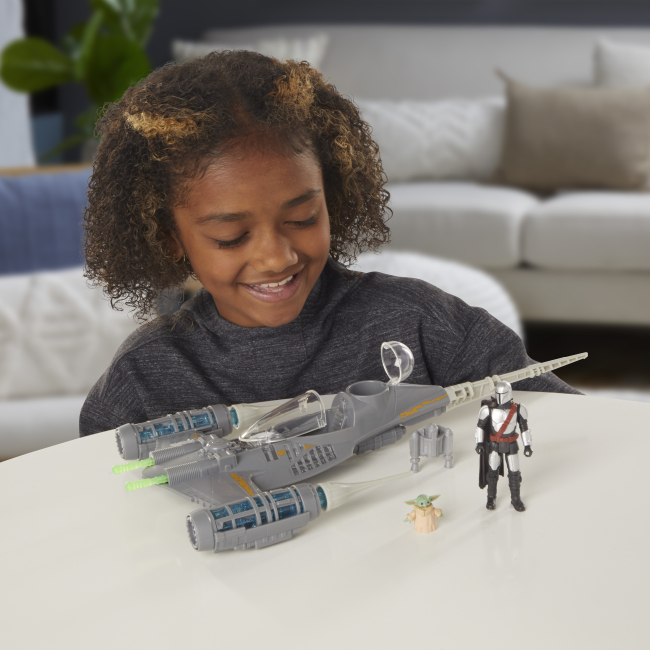 Фигурки персонажей - Игровой набор Star Wars Фигурки героев и космический корабль (F9950)#7