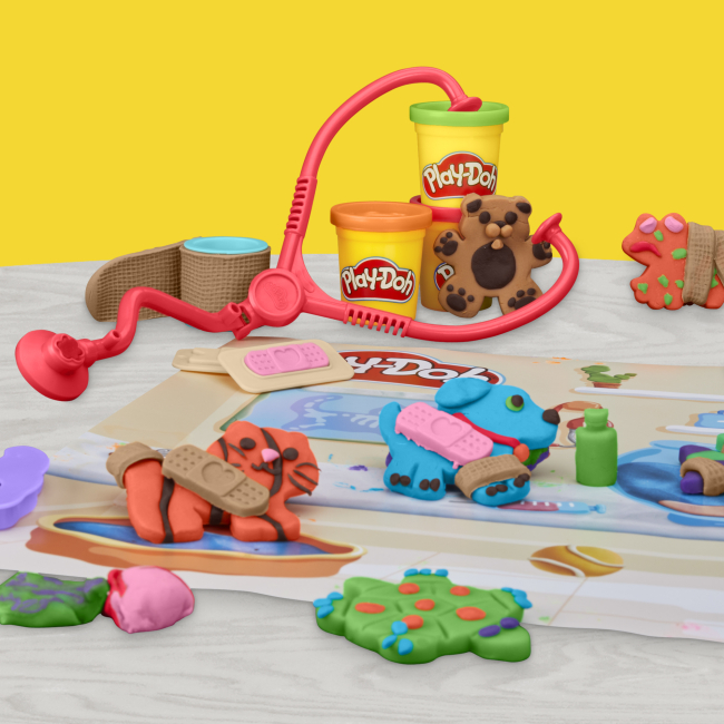 Наборы для лепки - Набор для творчества Play-Doh Ветклиника (G0345/G0346)#6