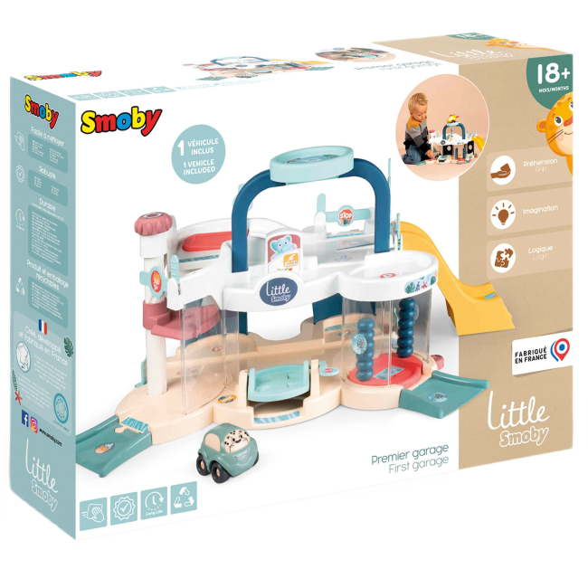 Паркинги и гаражи - Игровой набор Smoby Toys Little Первый гараж (7600140202)#2
