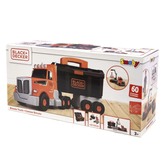 Наборы профессий - Игровой набор Smoby Блэк и Деккер Грузовик (360912)#6