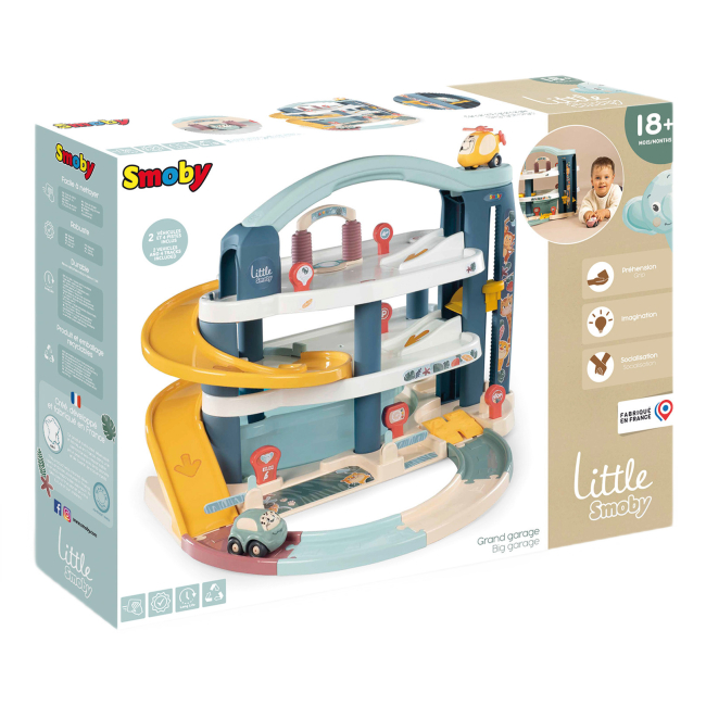 Паркинги и гаражи - Игровой набор Smoby Toys Little Большой гараж (7600140203)#3