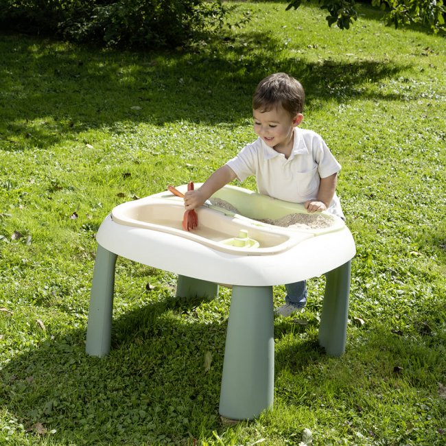 Дитячі меблі - Cтіл для гри з піском та водою Smoby Life з набором для піску 2 в 1 (7600840111)#4