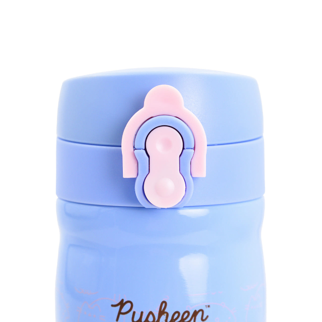 Бутылки для воды - Термоc Yes Pusheen 350 мл голубой (708331)#4