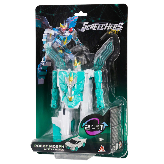 Трансформеры - Робот-трансформер Screechers Wild S5 Стар Вингс (KS686153)#6