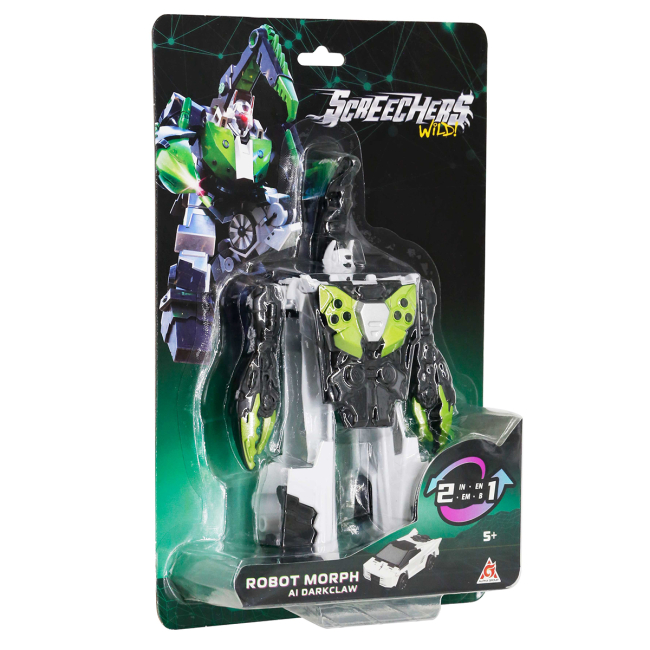 Трансформеры - Робот-трансформер Screechers Wild S5 Дарккло (KS686154)#8