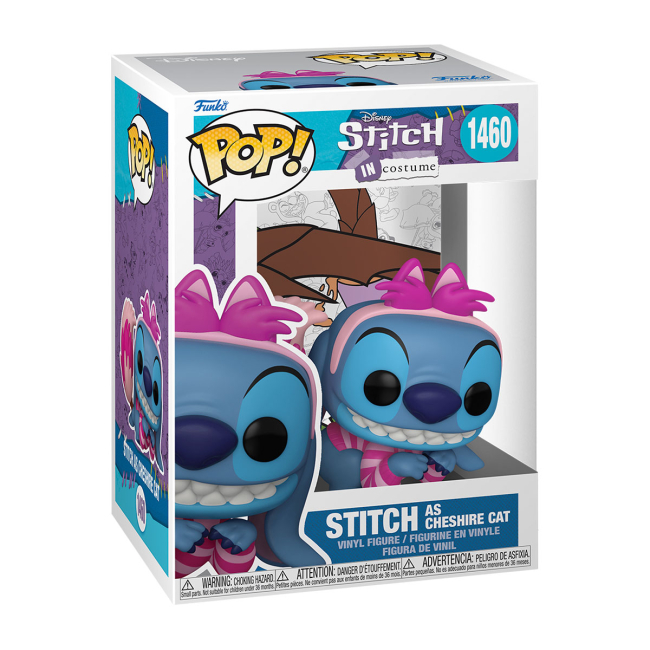 Фігурки персонажів - Фігурка Funko Pop Disney Стіч у костюмі Чеширського кота (75163)#2