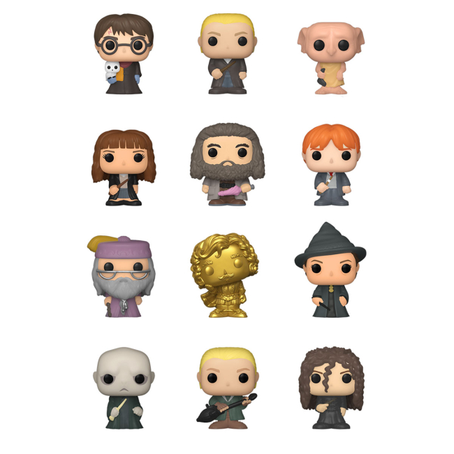 Фігурки персонажів - Фігурка-сюрприз ​Funko Pop Bitty Pop Гаррі Поттер (79437)#2