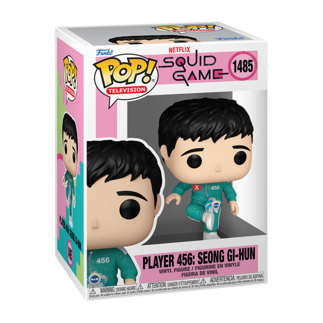Фигурки персонажей - Фигурка Funko Pop Squid game S2 Ги Хун 456 (79734)#2