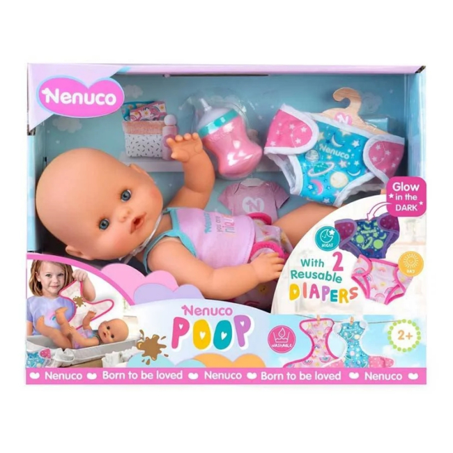 Пупси - Пупс Nenuco З особливим підгузком та аксесуарами (NFNB3000)#2