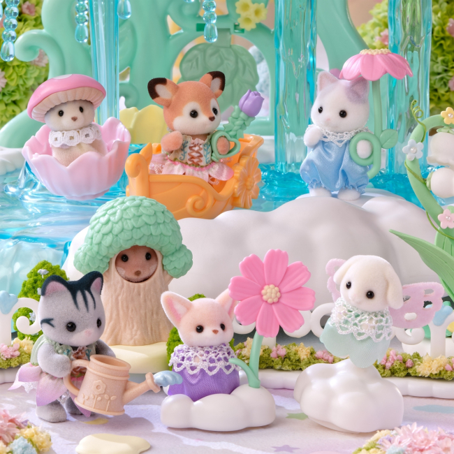 Фигурки животных - Фигурка-сюрприз Sylvanian Families Цветочные друзья (5823)#9
