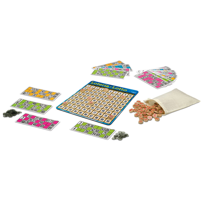 Настольные игры - Настольная игра Cayro Деревянное лото Металлическая коробка (757)#2