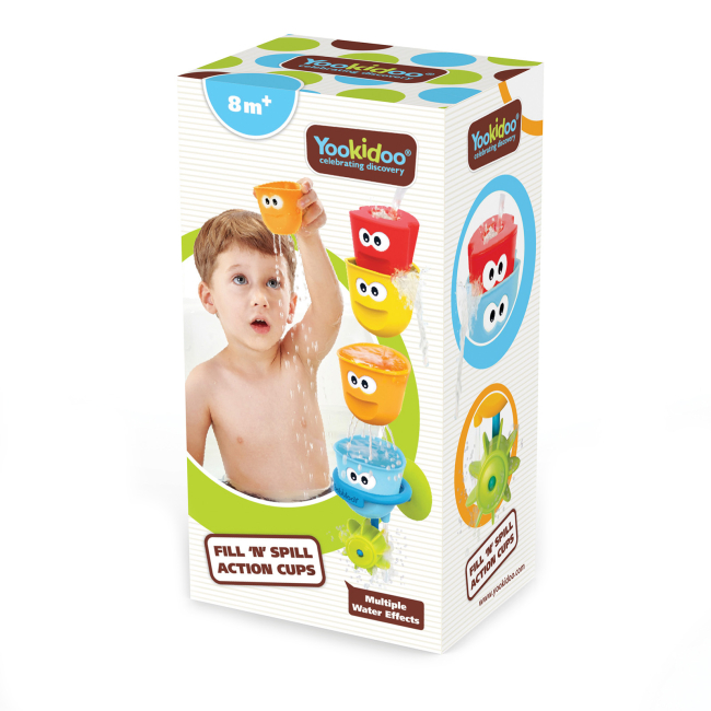 Іграшки для ванни - Іграшка для ванни Yookidoo Розливні стаканчики (40261)#4