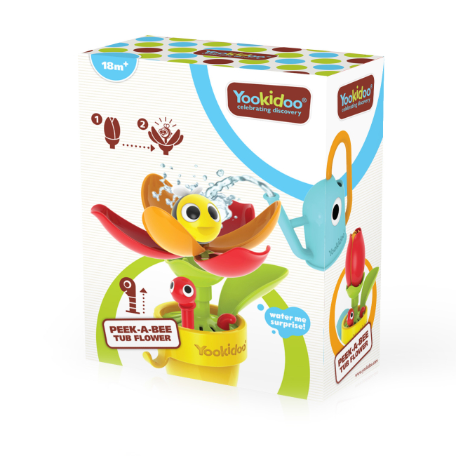 Іграшки для ванни - Іграшка для ванни Yookidoo Бджілка на квітці (40221)#4