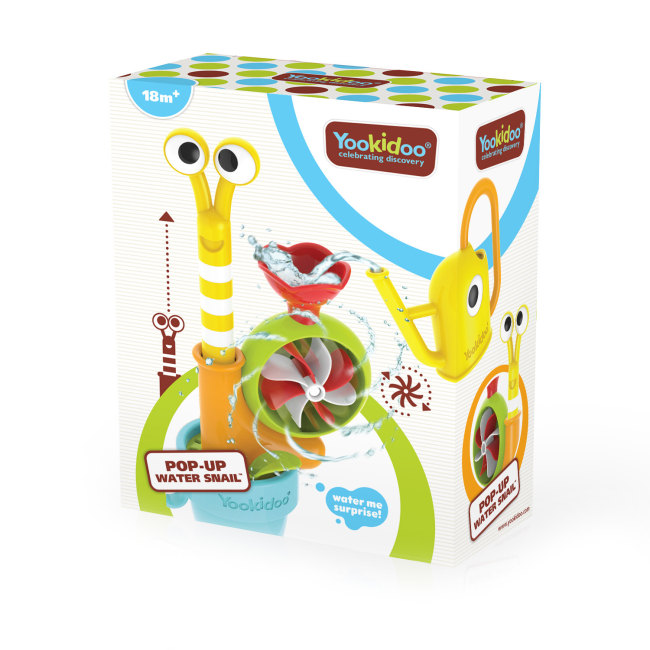 Іграшки для ванни - Іграшка для ванни Yookidoo Спливаючий равлик (40219)#5