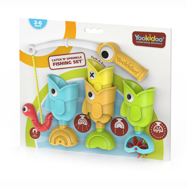 Іграшки для ванни - Іграшка для ванни Yookidoo Набір для риболовлі (40217)#2