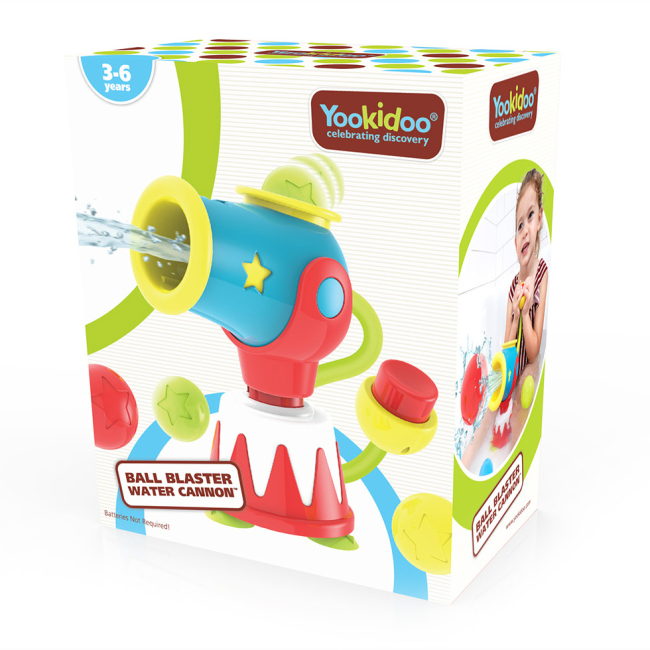 Іграшки для ванни - Іграшка для ванни Yookidoo Водяна гармата з кульками (40215)#2