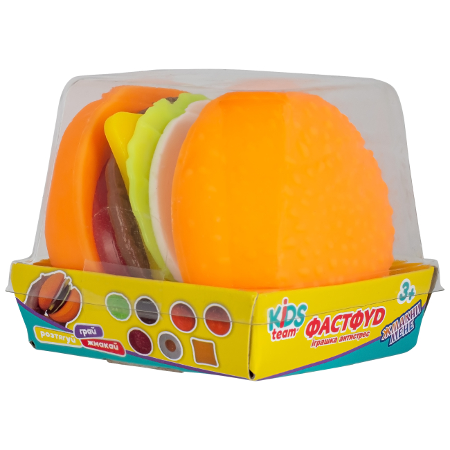 Антистрес іграшки - Іграшка антистрес Kids Team Фастфуд (CKS-10763)#2