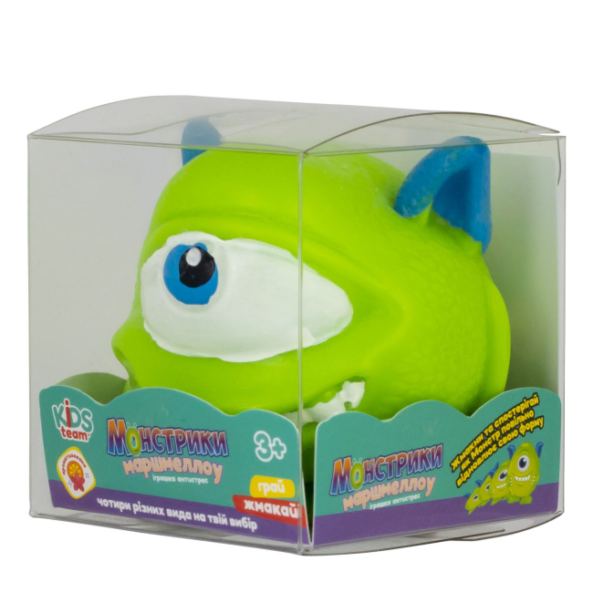 Антистрес іграшки - Іграшка антистрес Kids Team Монстрики Маршмелоу зелений (CKS-10775/1)#2