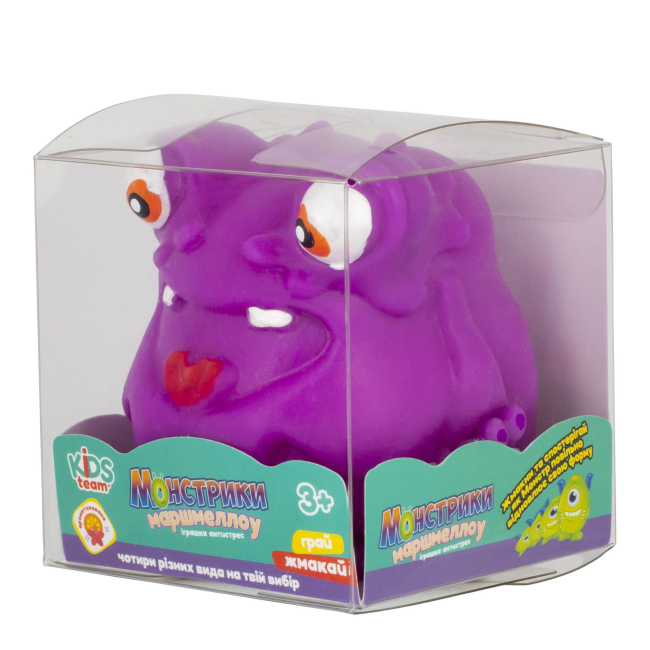 Антистрес іграшки - Іграшка антистрес Kids Team Монстрики Маршмелоу фіолетовий (CKS-10775/2)#2