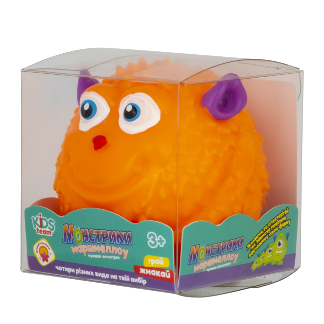 Антистрес іграшки - Іграшка антистрес Kids Team Монстрики Маршмелоу помаранчевий (CKS-10775/4)#2