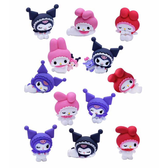 Фигурки персонажей - Фигурка-сюрприз Cool Things Hello Kitty Моя Мелоди и Куроми (HK023)#2