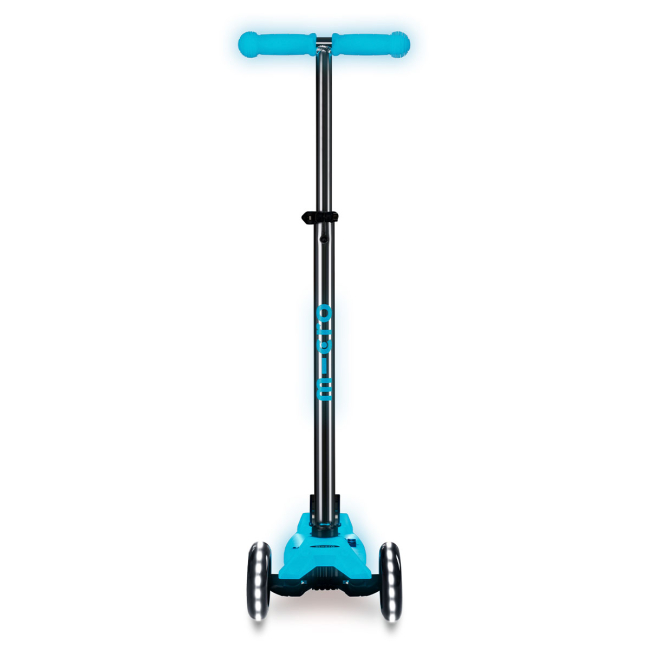 Самокаты - Самокат Micro Maxi Deluxe Glow LED Plus Синий хрусталь (MMD377)#4