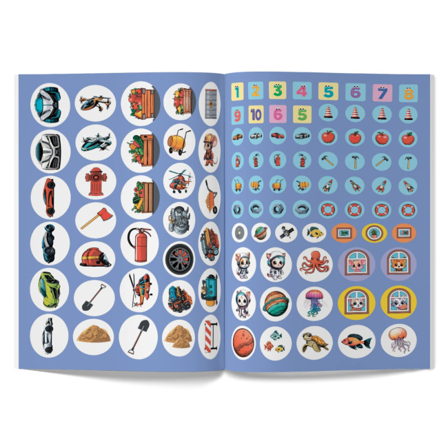 Розмальовки та актівітібуки (2-6 років) - Книжка «Інтерактивний віммельбух. Розумні машини» (9786175475003)#5