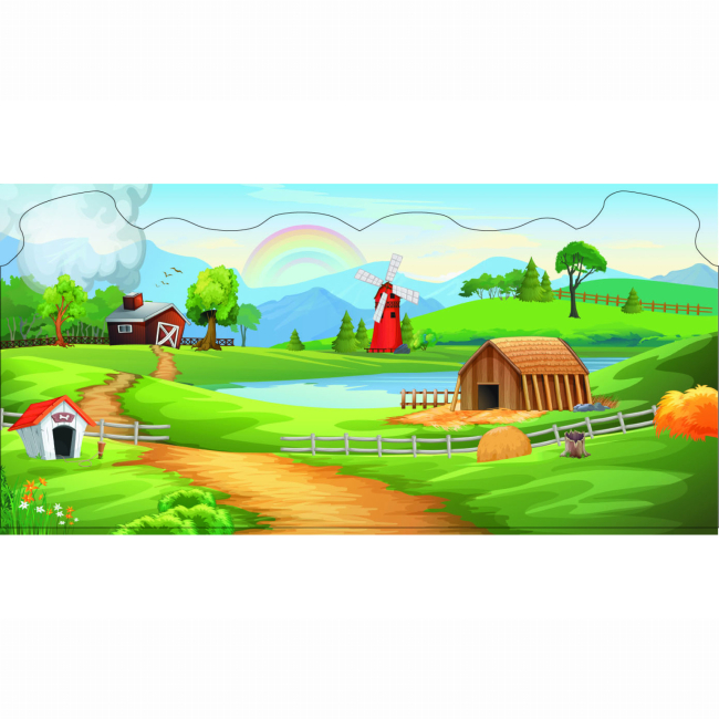 Розмальовки та актівітібуки (2-6 років) - Книжка «Багаторазовi налiпки. На фермі»  (9789669366313)#2