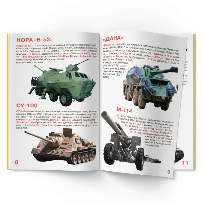 Пізнавальні книги (4-10 років) - Книжка «Велика книжка. Артилерія» (9786177268627)#3