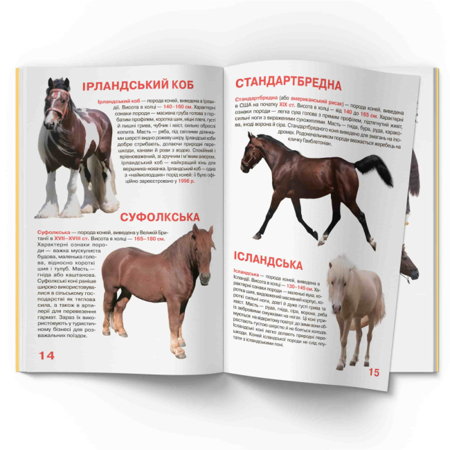Пізнавальні книги (4-10 років) - Книжка «Велика книжка. Коні і поні»  (9786177352258)#5
