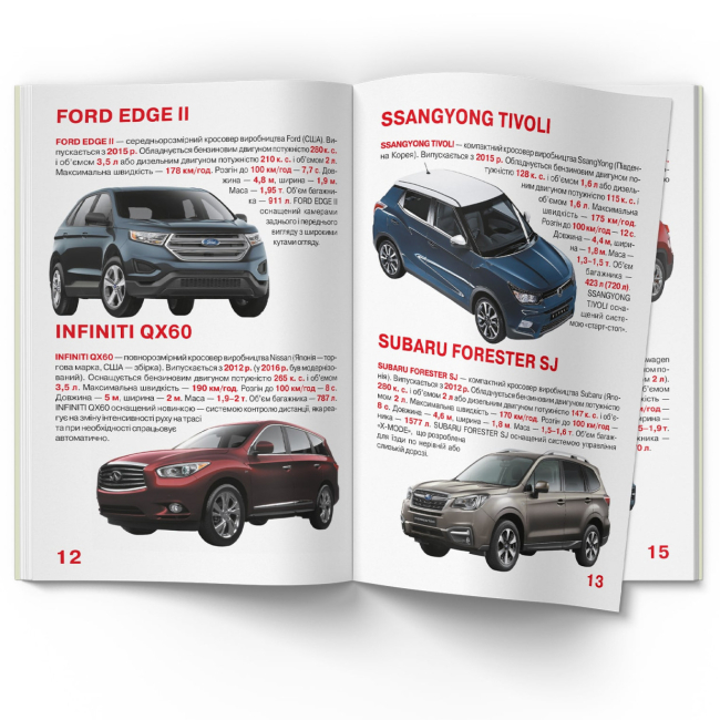 Пізнавальні книги (4-10 років) - Книжка «Велика книжка. Кросовери»  (9789669366856)#5