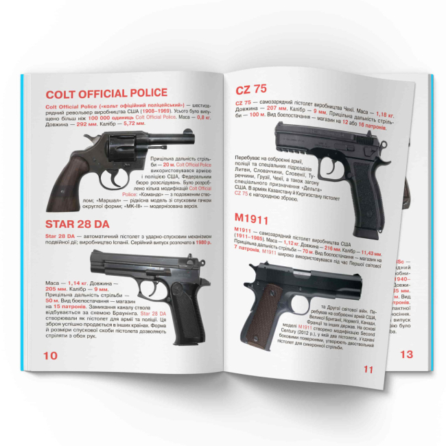 Пізнавальні книги (4-10 років) - Книжка «Велика книжка. Пістолети і револьвери» (9786177277995)#4