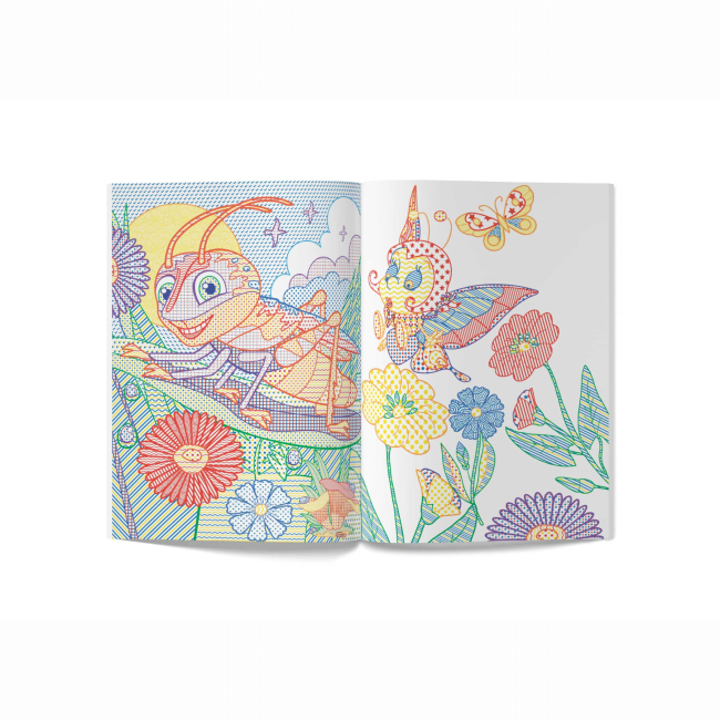 Товари для малювання - Водна розмальовка Crystal Book Комашки (9789669877369)#3