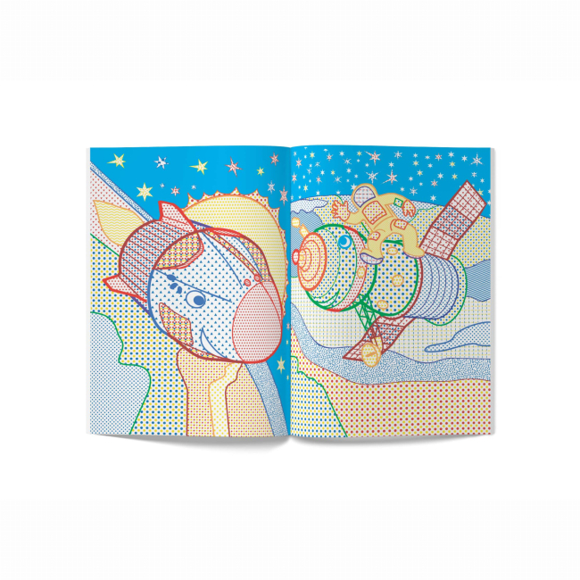 Товары для рисования - Водная раскраска Crystal Book Космическая техника (9789669877185)#3