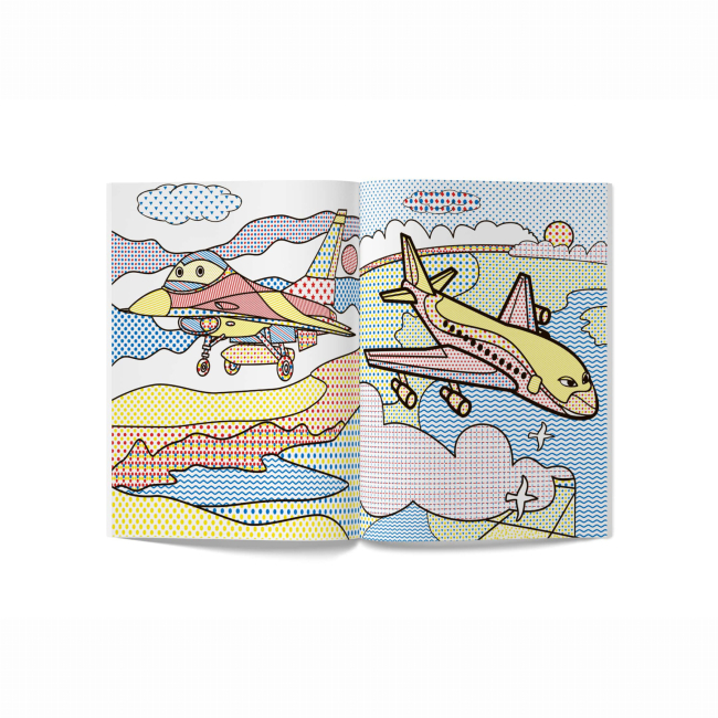 Товари для малювання - Водна розмальовка Crystal Book Літаки (9789669876836)#3