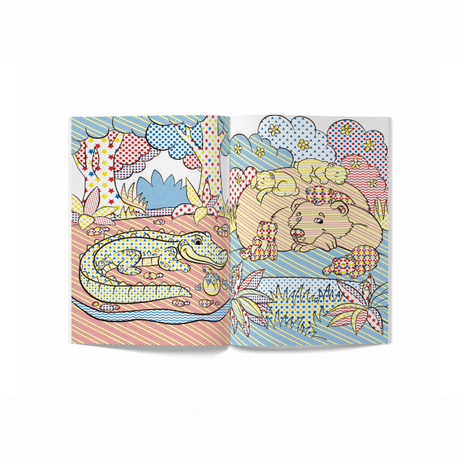 Товари для малювання - Водна розмальовка Crystal Book Хижі тварини (9789669876959)#3