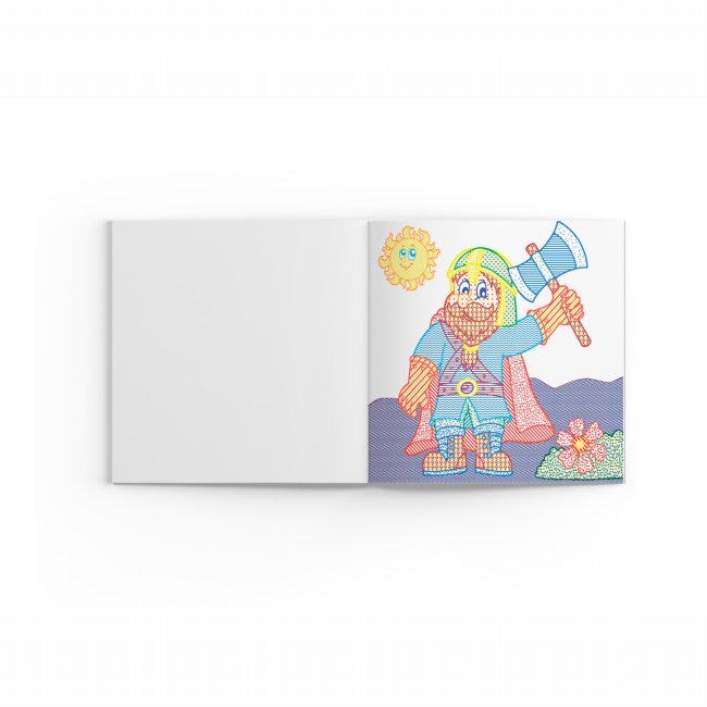 Товари для малювання - Водна розмальовка з кольоровим контуром Crystal Book Улюблені герої (9789669873163)#2