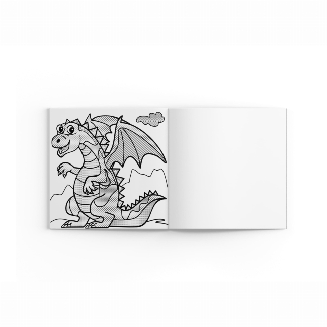 Товары для рисования - Водная раскраска с секретом Crystal Book Дракончик (9786175470244)#4