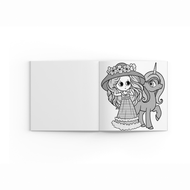 Товары для рисования - Водная раскраска с секретом Crystal Book Лучшая подружка (9786175470367)#2