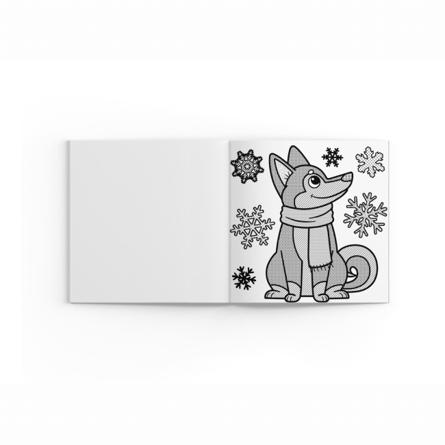 Товари для малювання - Водна розмальовка із секретом Crystal Book Песик (9786175470282)#2