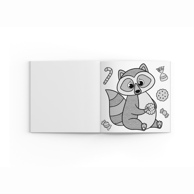 Товари для малювання - Водна розмальовка із секретом Crystal Book Рись (9786175470121)#2