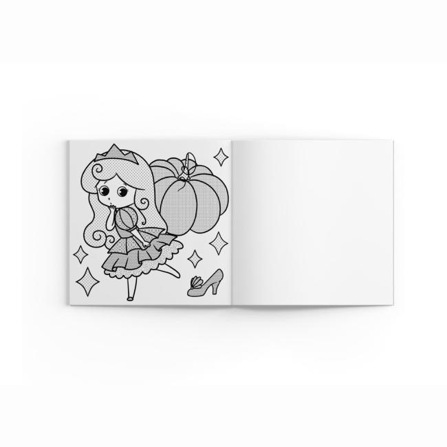 Товари для малювання - Водна розмальовка із секретом Crystal Book Русалонька (9786175470305)#4