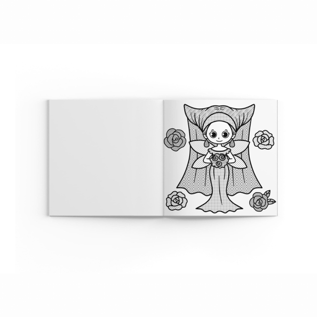 Товари для малювання - Водна розмальовка Crystal Book Феєчка (9786175470343)#2