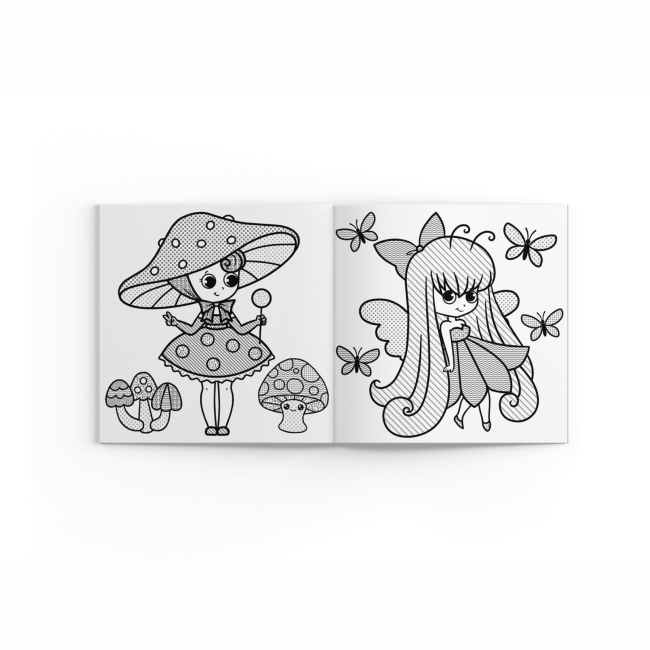 Товари для малювання - Водна розмальовка Crystal Book Феєчка (9786175470343)#3