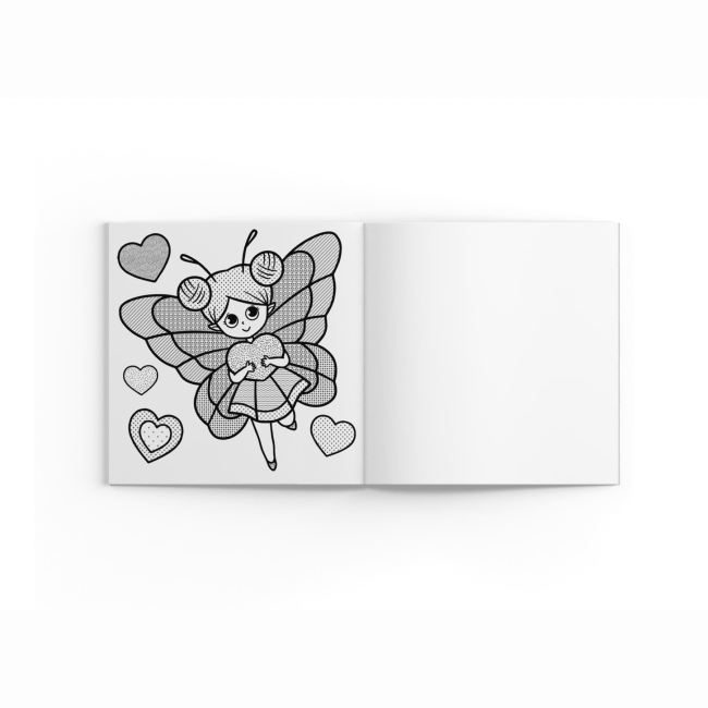 Товари для малювання - Водна розмальовка Crystal Book Феєчка (9786175470343)#4